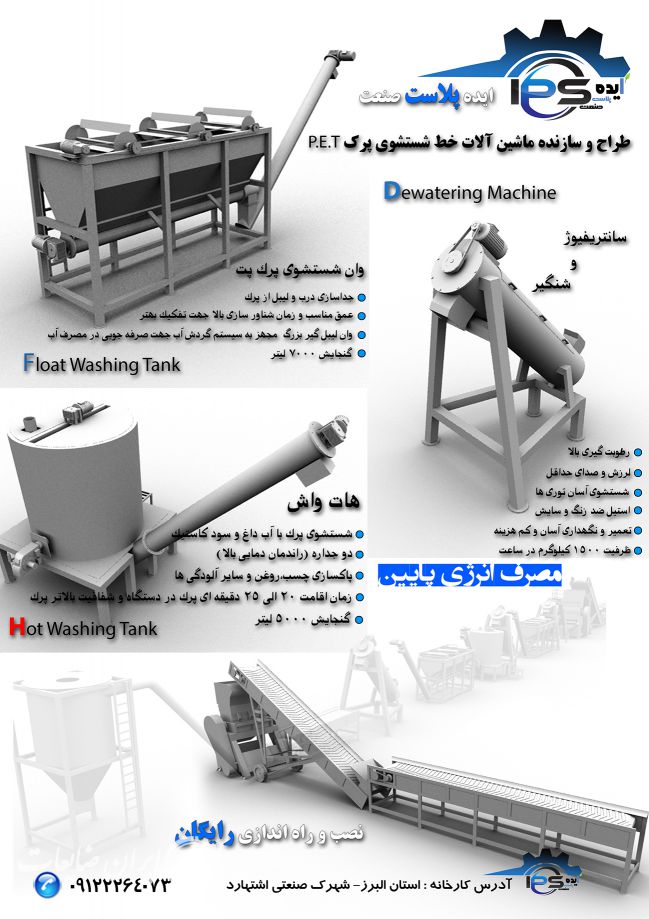 سازنده خطوط بازیافت پت