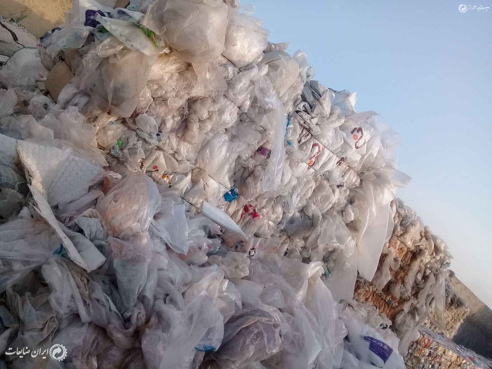 فروش ضایعات نایلون تمیز با 3 درصد رنگی