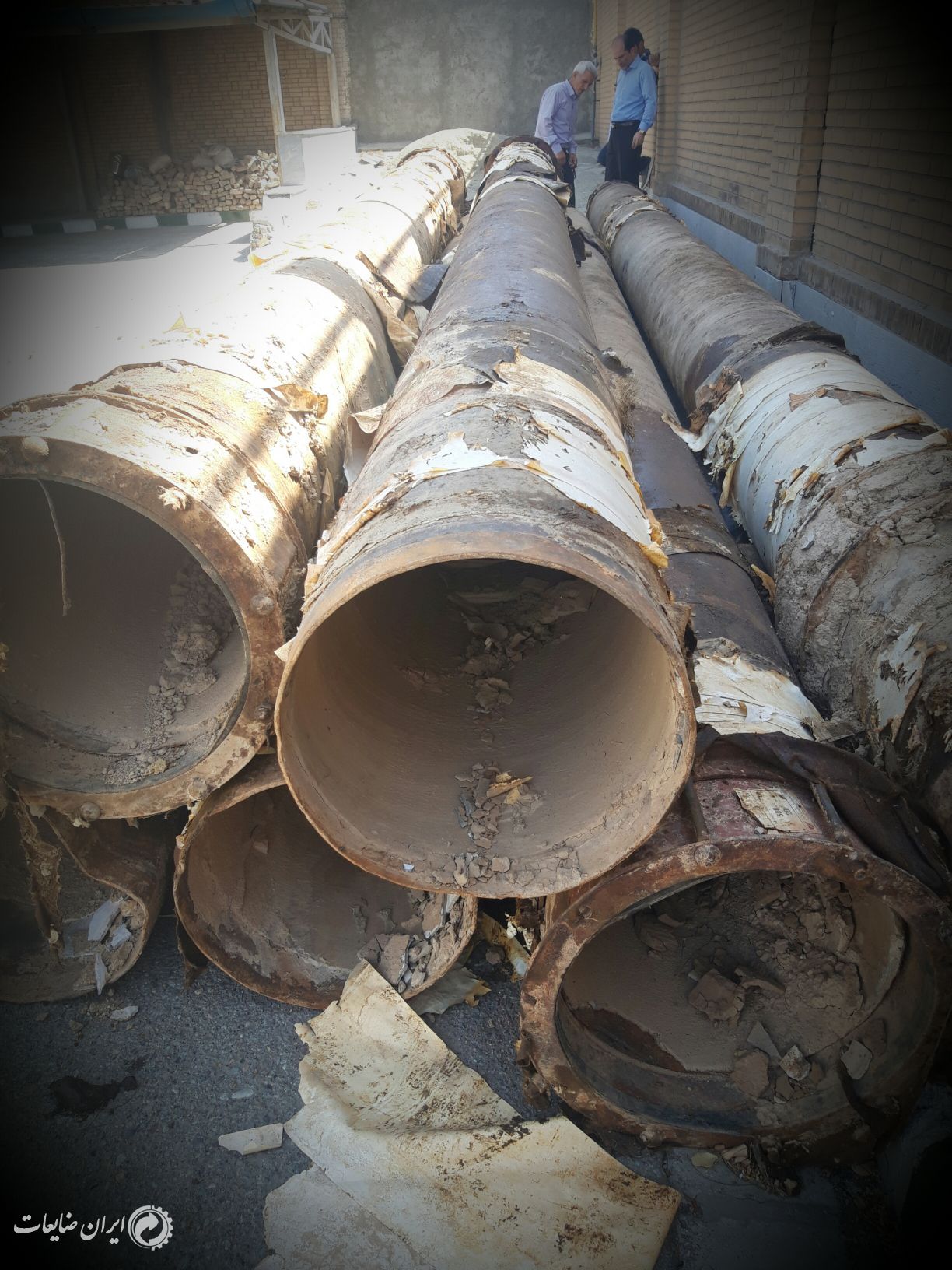 لوله آهنی 12متری