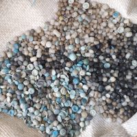 فروش گرانول پوشال گونی و پالت درهم رنگ تیره