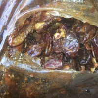 خرمای ضایعاتی شیره دار