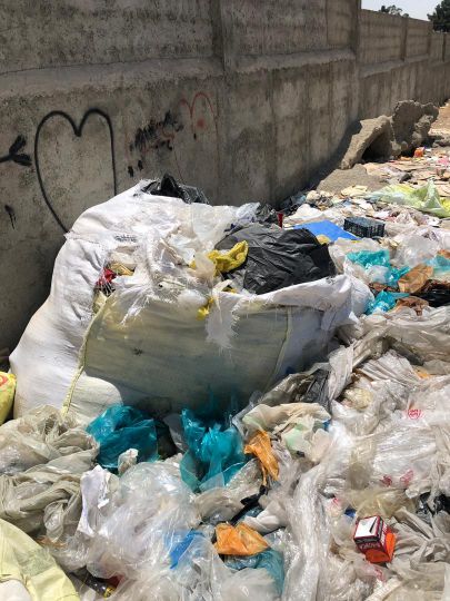 فروش ضايعات نايلون در هم