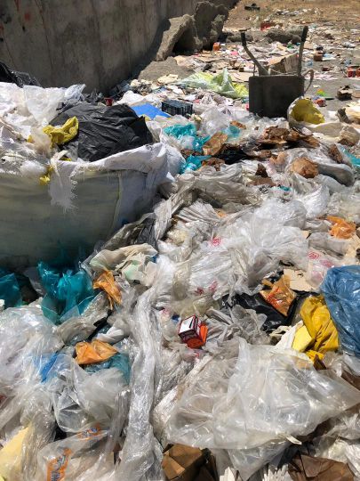 فروش ضايعات نايلون در هم