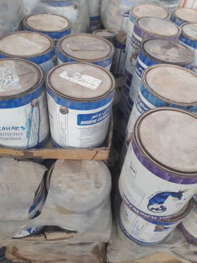 فروش 60 تن رنگ تاریخ گذشته