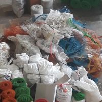 ضایعات توری پلاستیکی بادی چهار رنگ