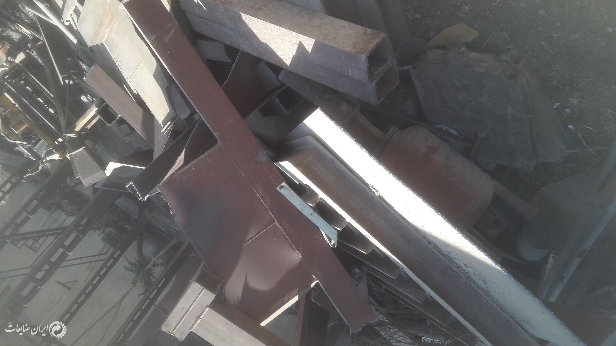 ورق 8 تیرآهن ضایعات