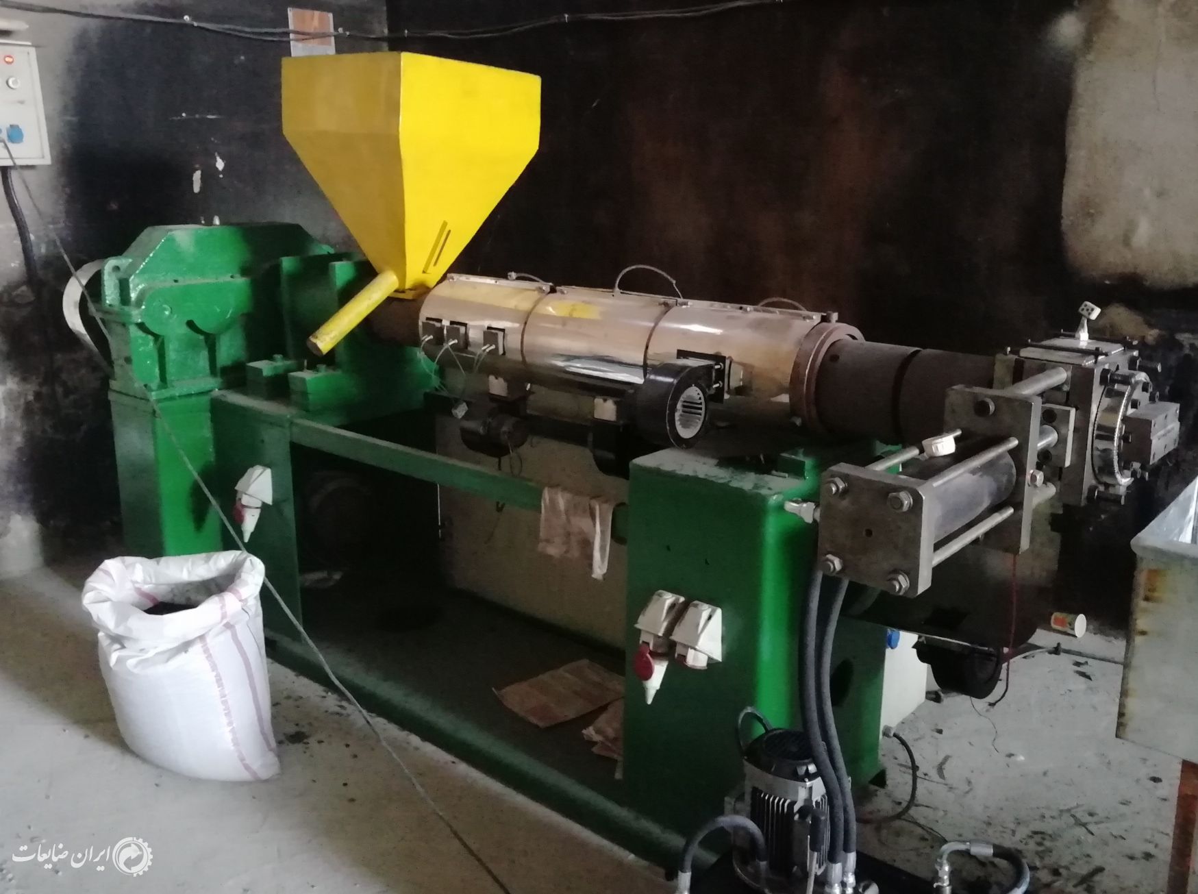 دستگاه گرانول پلی اتیلن و پ پ