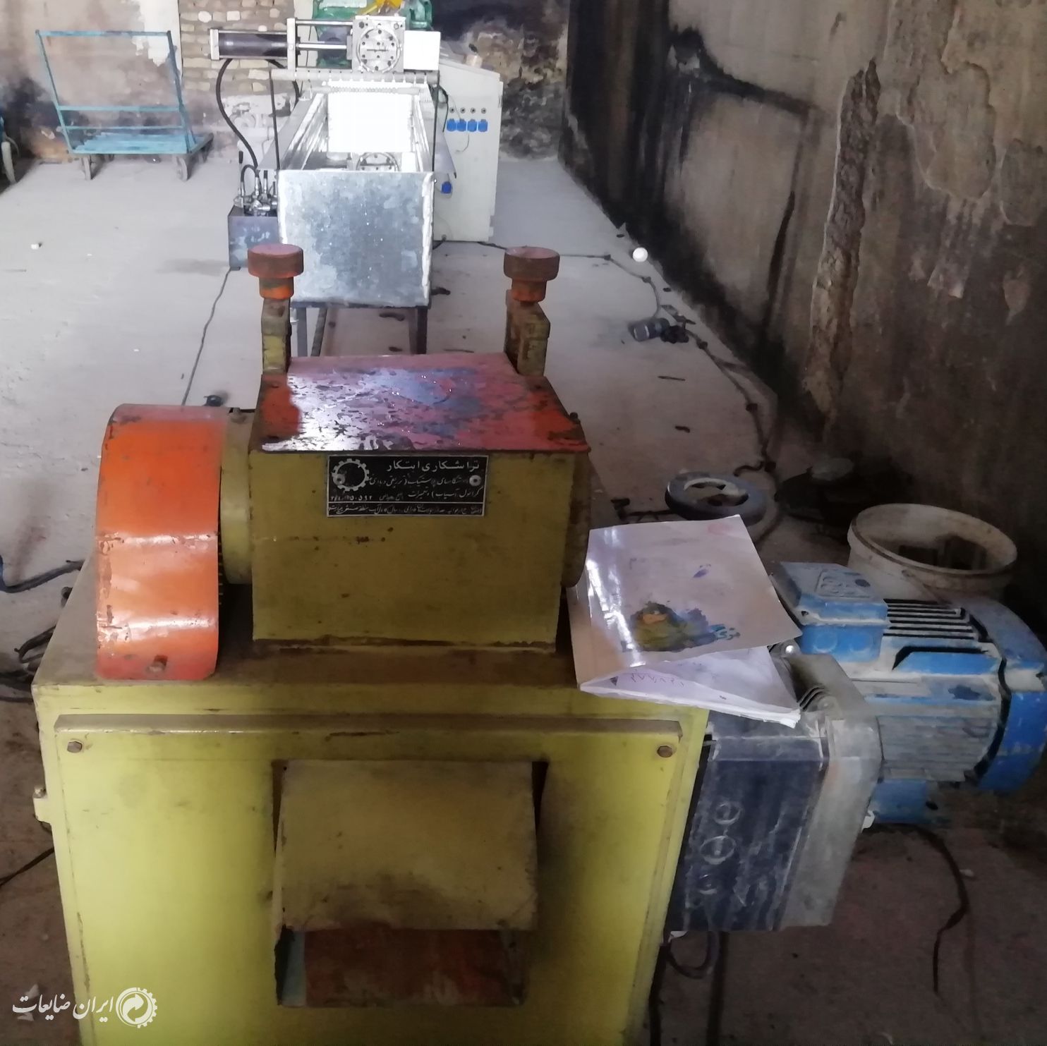 دستگاه گرانول پلی اتیلن و پ پ