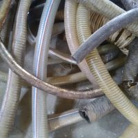 ضایعات ریسه شلنگی (شیلنگی) و خرطومی فنردار pvc