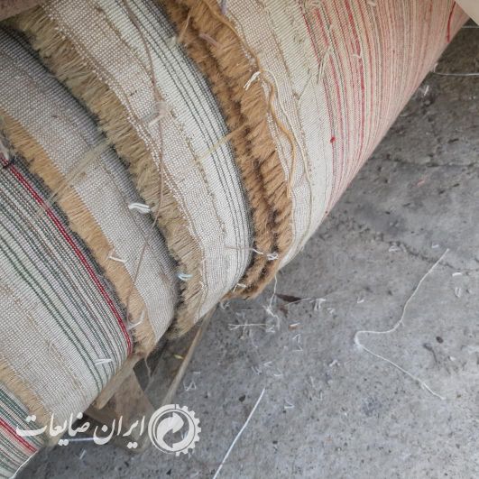 فرش استوک آزمایشی پلی استرابریشم رول