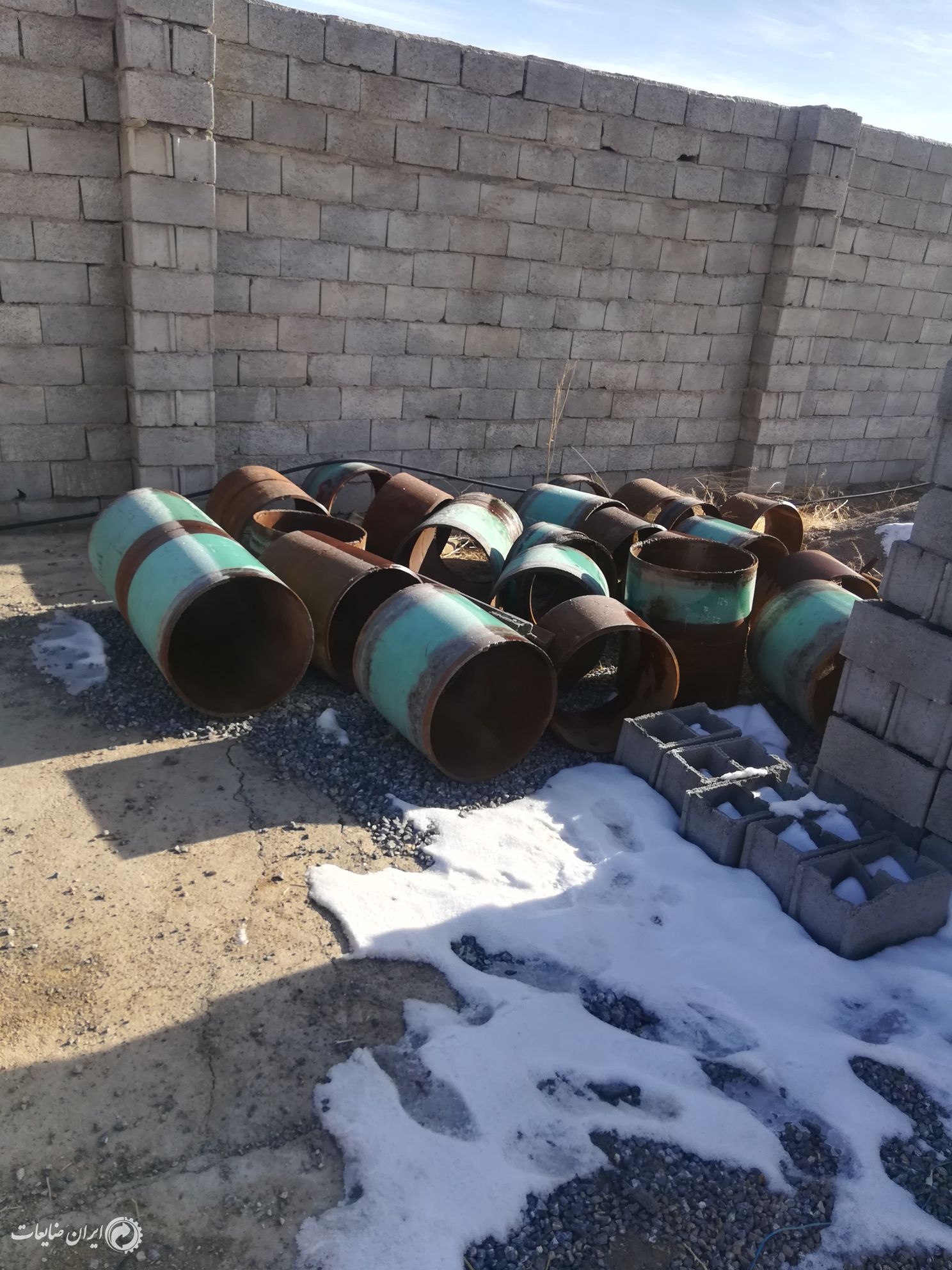 فروش سر لوله گاز 15 میل درز مخفی