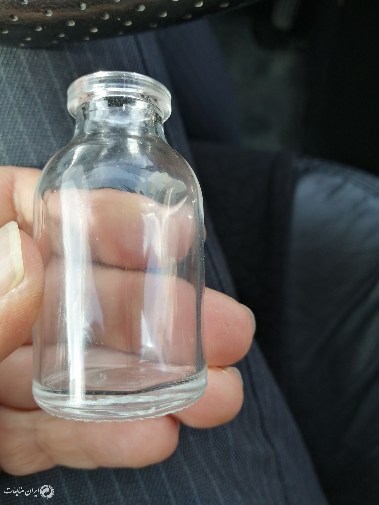 شیشه داروئی20 سیسی  سنگین شفاف خارجی