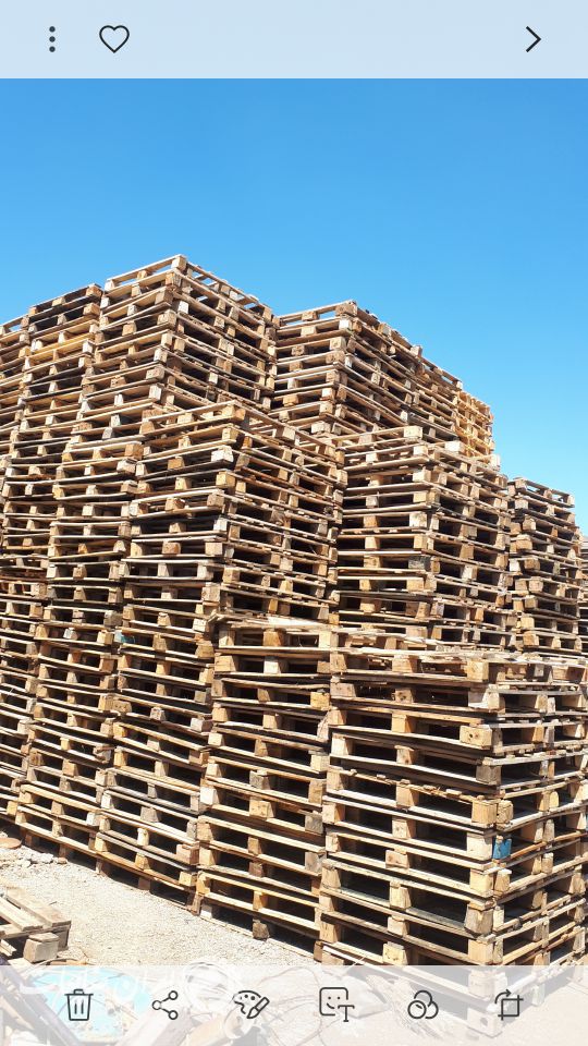 فروش انواع پالت چوبی سالم