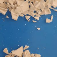 فروش abs نسوز آسیابی سفید