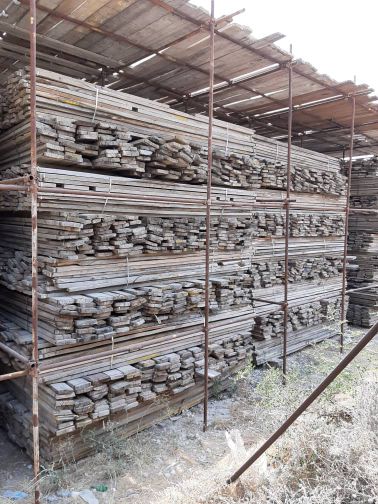 ۵۰۰ تن تخته الوار بنائی ایرانی
