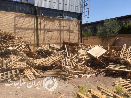 فروش ضایعات پالت چوبی