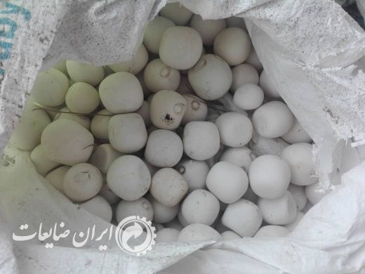 گلوله سرامیکی ضایعاتی سایز 25 تا 50