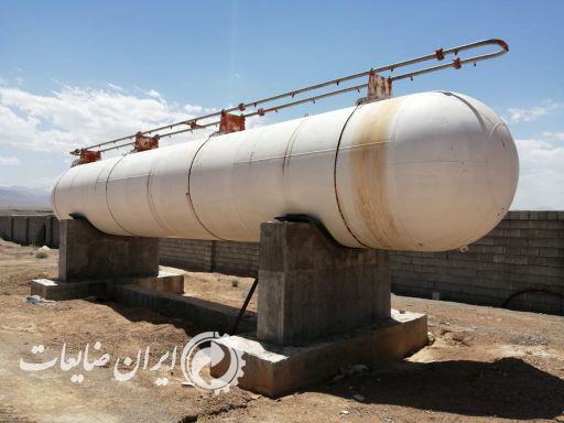 فروش مخزن گاز مایع 44هزارلیتری ولوله 6 اینچ