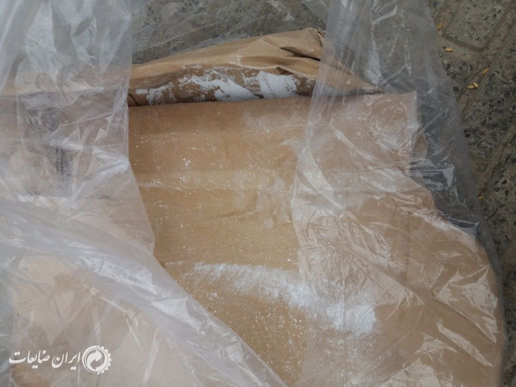 کارتن خالی پودر پی وی سی مصرف شده