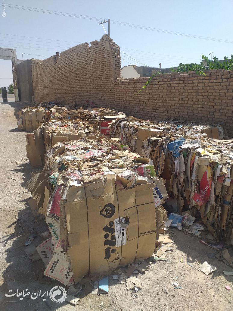 کارتن پرس شده درجه ۱