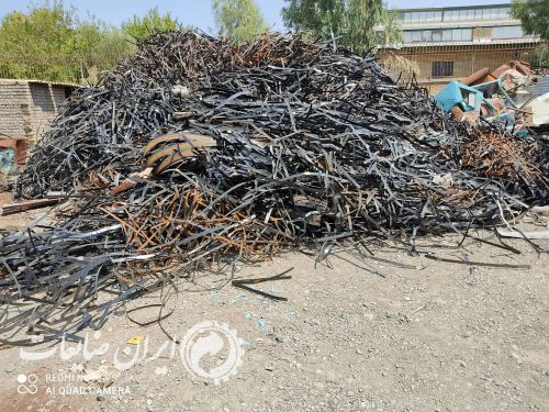 فروش ضایعات تسمه آهنی بسته بندی