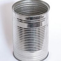 قوطی کنسرو لوبیا و مشابه