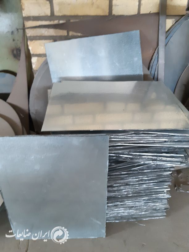 ورق گالوانیزه 2 میل 30*40 سانتی نو درجه1