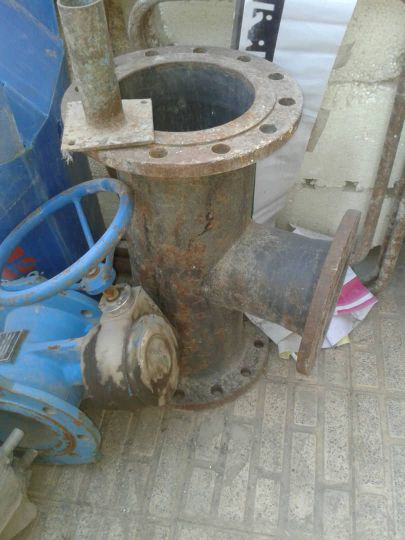 شیرفلکه اب چدنی
