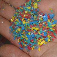 طلق رنگی آسیاب شده