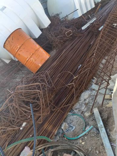 مزایده میلگرد و خاموت ساختمانی