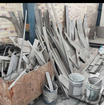 خریدار ضایعات و کناره ورق استیل
