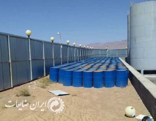 بشکه فلزی ۲۲۰ لیتری نو