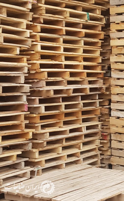 خرید انواع پالت چوبی چهار شاسی 110