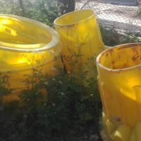 فروش تعدادی منهول پلی اتیلن شکسته
