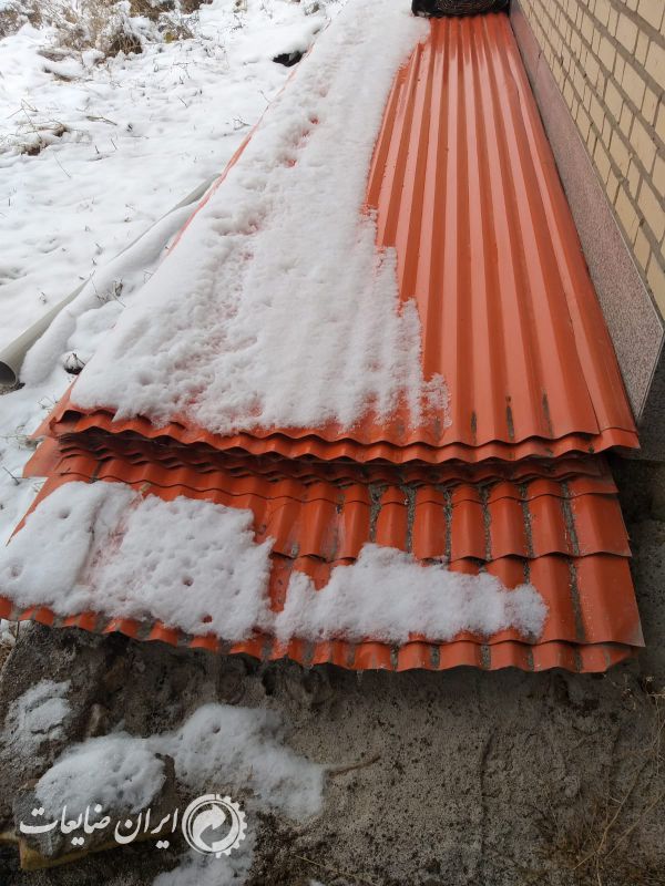 ورق شیروانی نارجی - پوشش سقف کرکره ای