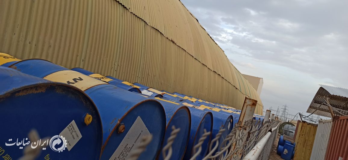 بشکه 220 لیتری فلزی نیناس