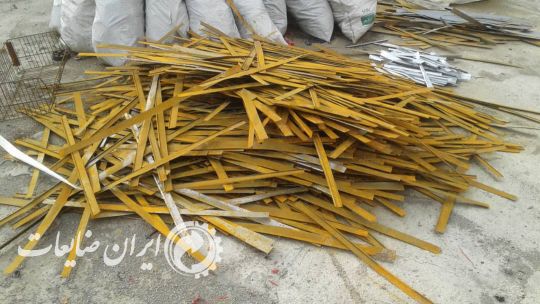 ضایعات ورق سیاه و گالوانیزه خاکه براده